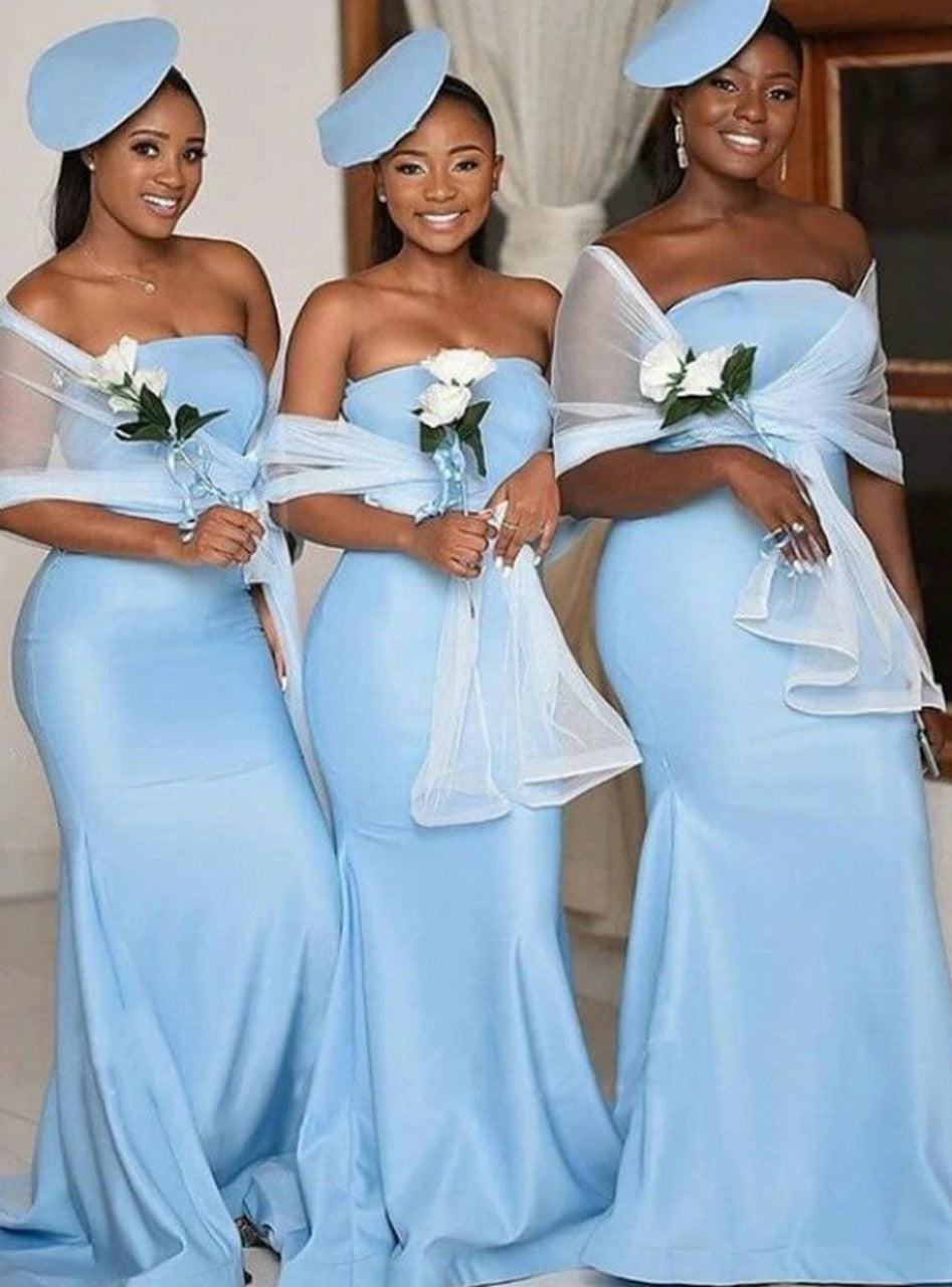 Mermaid sale bridesmaid dress