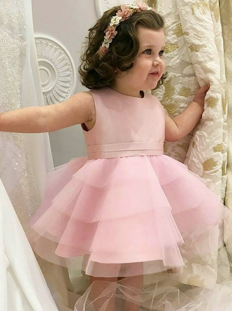 Short pink deals tulle dress