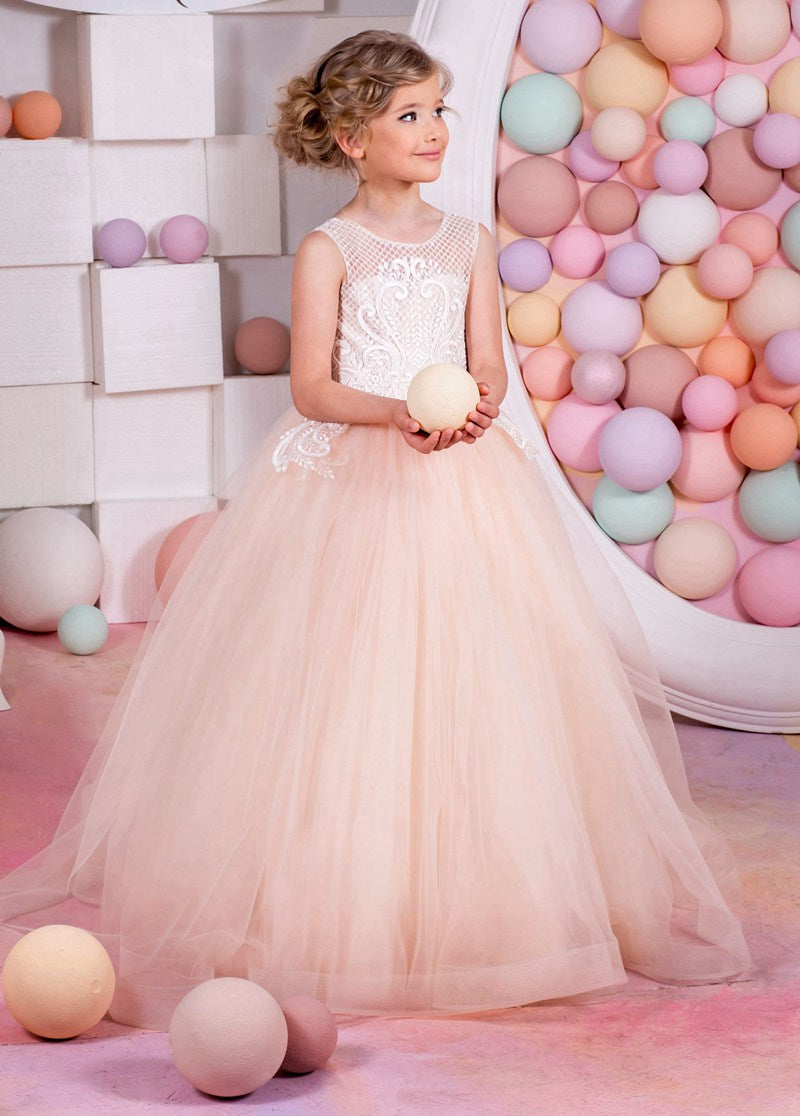 Pink prom on sale dresses for kids