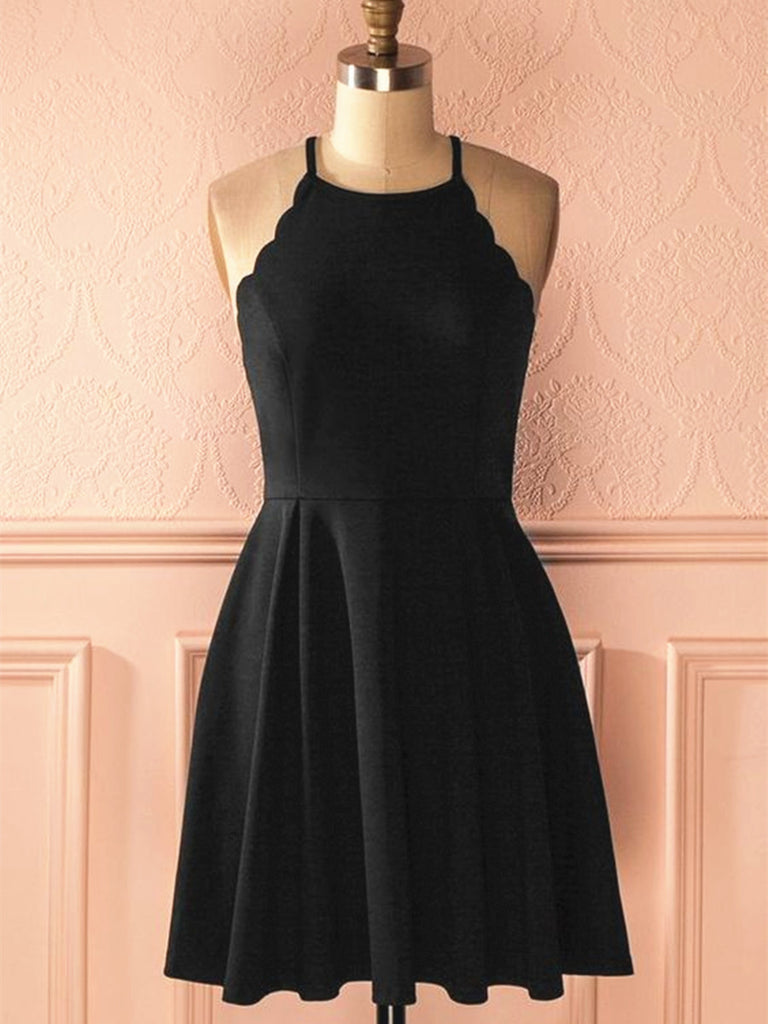 Short black 2025 prom dress