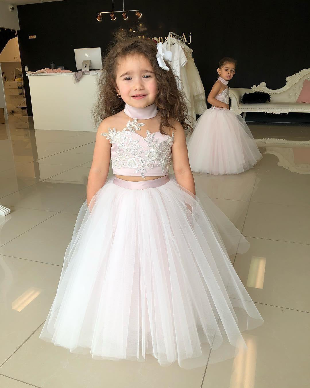 2t flower girl dress 2025 white