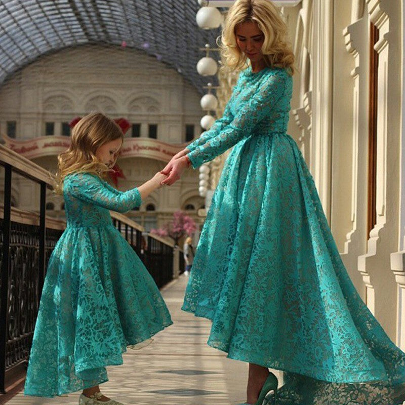 Mother and hotsell daughter matching gowns