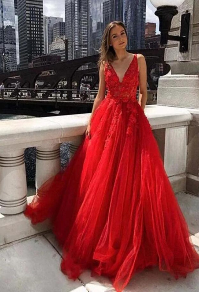 Ruby red sale formal dresses