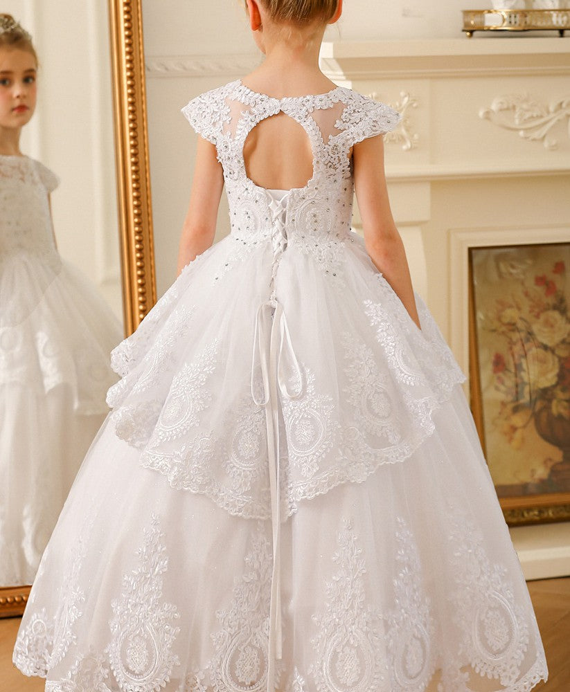 White Communion Dresses for Juniors