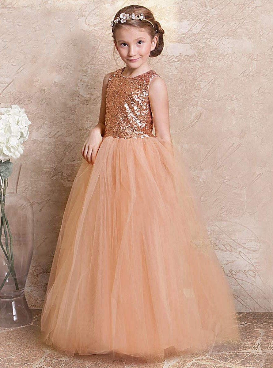 Gold store dress 5t