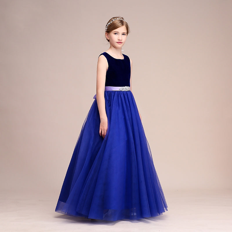 Royal blue clearance junior bridesmaid dresses