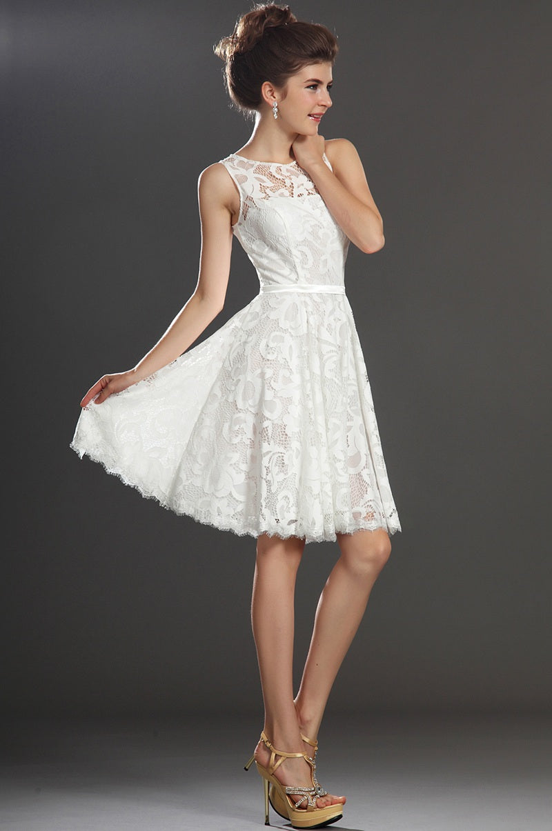 Little white 2024 lace dress