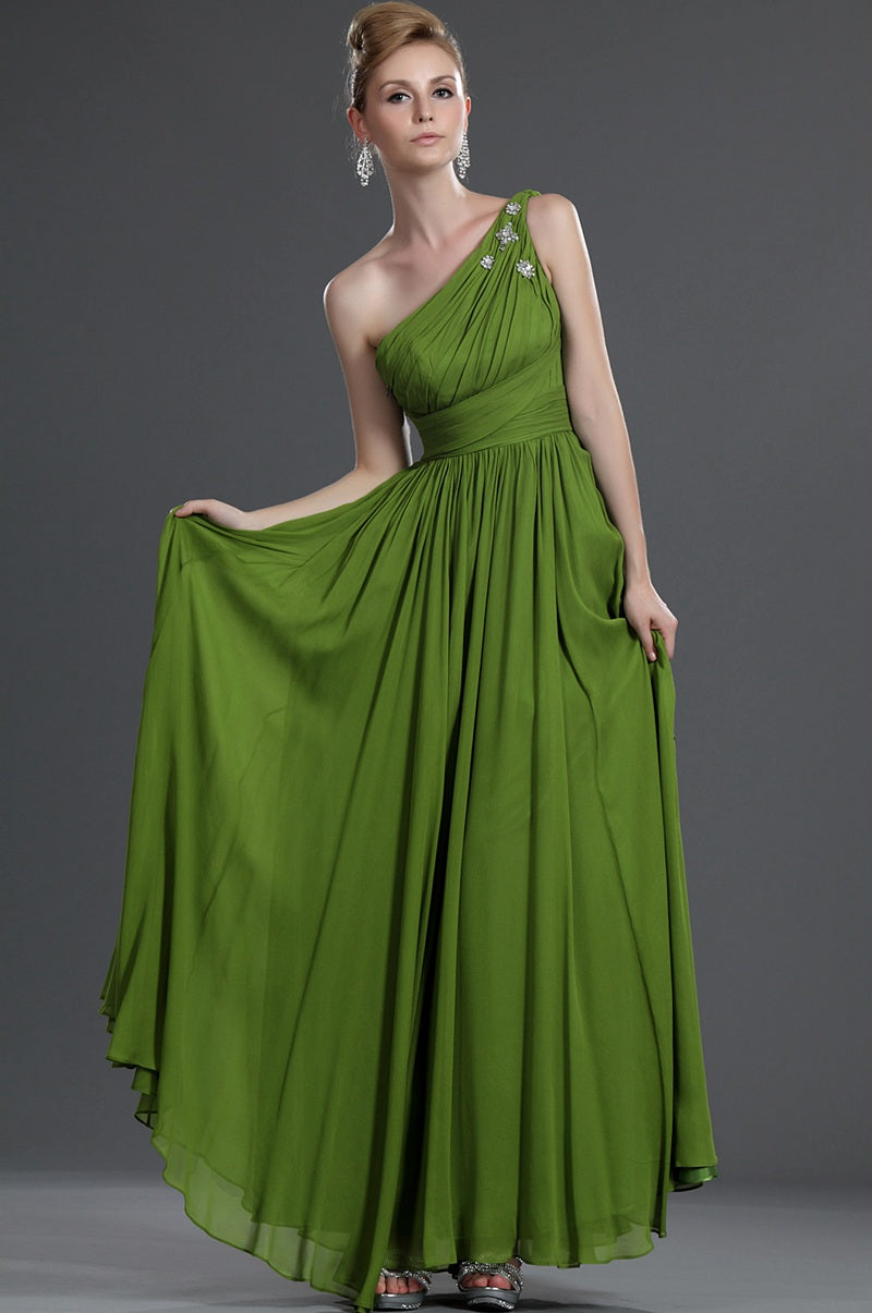 Lime green chiffon outlet dress