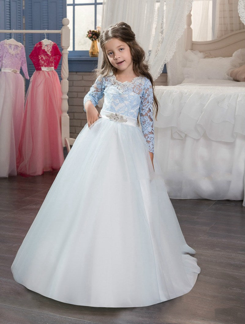 Blue prom dresses for hot sale kids