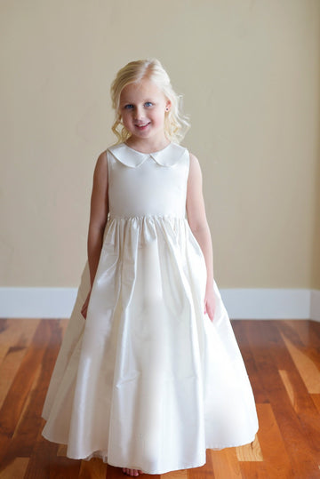 Ivory Ankle-length A-line Baby Toddler Prom Dress(FGD283)