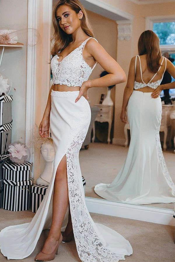 White prom dresses deals 2020