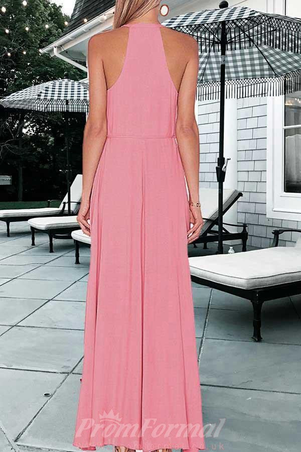 Mythical kind of love coral pink maxi dress sale