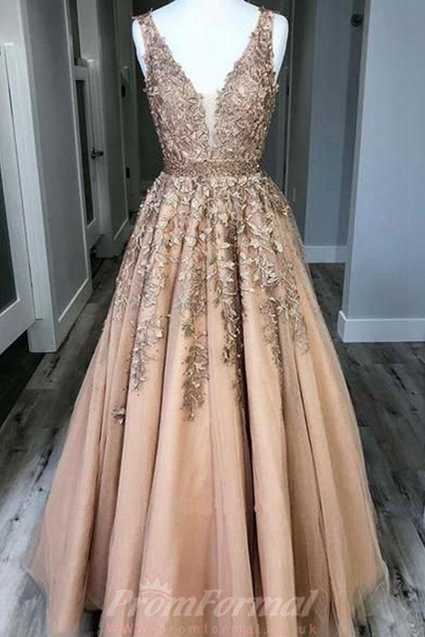 Prom dresses hotsell 2019 gold