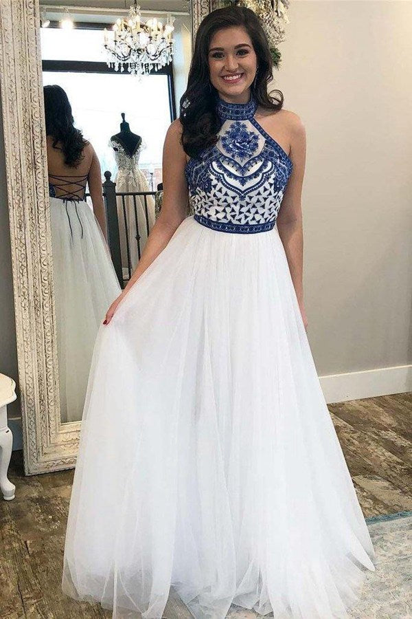 White prom online dresses 2020