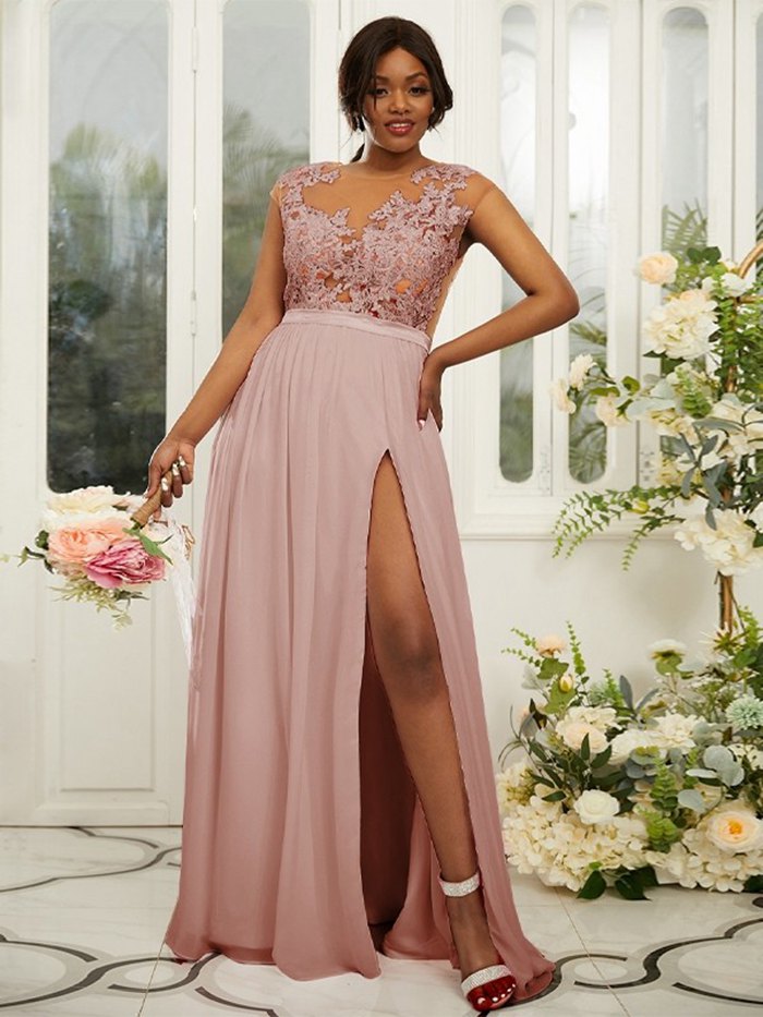 Dusty deals rose dress