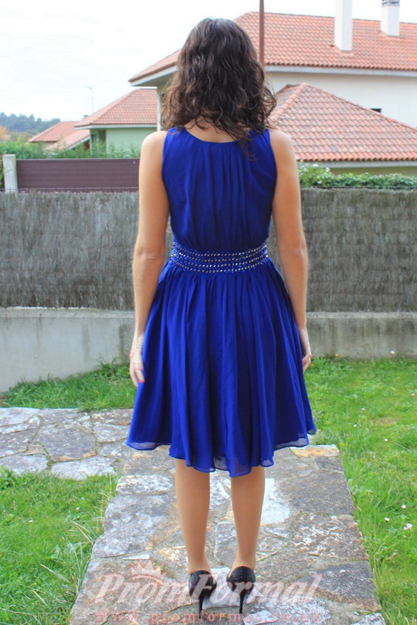 Royal blue hotsell short frock