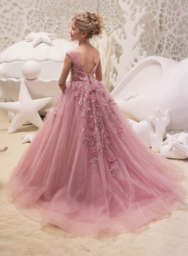 Little girls outlet evening gowns